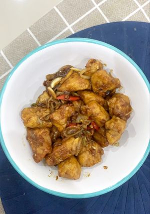 Foto resep Ayam Saos Inggris