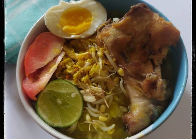 Langkah Mudah Memasak Soto ayam bening, Bisa Manjain Lidah