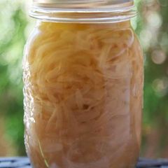 A picture of Onion Marmalade in olive oil.