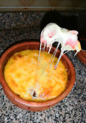 صورة لوصفة طاسة بالجبنة