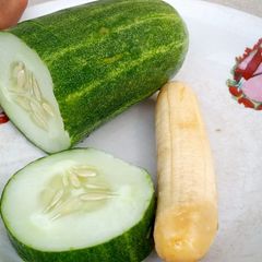 A picture of Cucumber & Banana Snack.