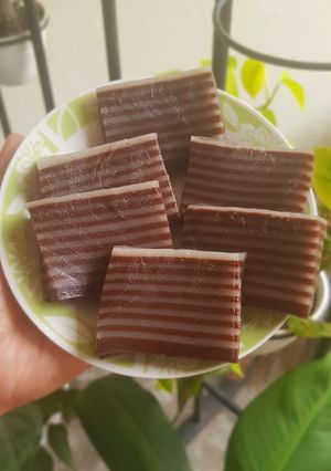 Foto resep Kue Lapis Kanji Coklat