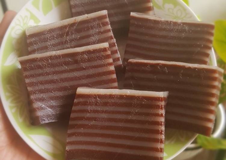 RECOMMENDED! Ternyata Ini Cara Membuat Kue Lapis Kanji Coklat Pasti Berhasil