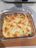 Salmon Bake Rice Mozarella