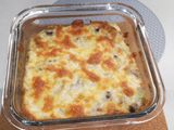 Salmon Bake Rice Mozarella