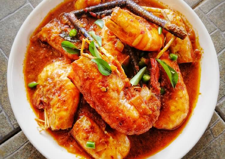 Resepi Udang Masak Kari - englshsadir