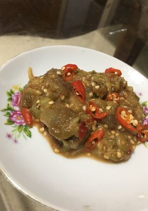 Foto resep Sambel Terong Bakar Aroma Daun Jeruk#BikinRamadanBerkesan#Day11