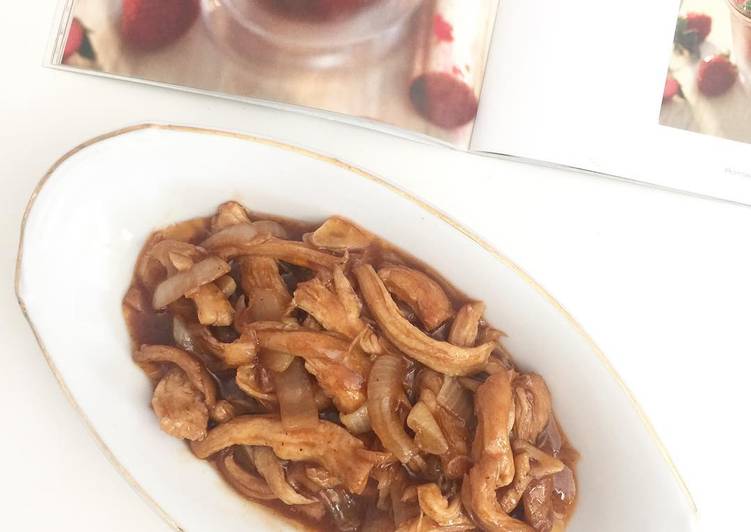 Ayam Suir Saos Tiram