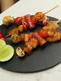 Brochetas hawaianas