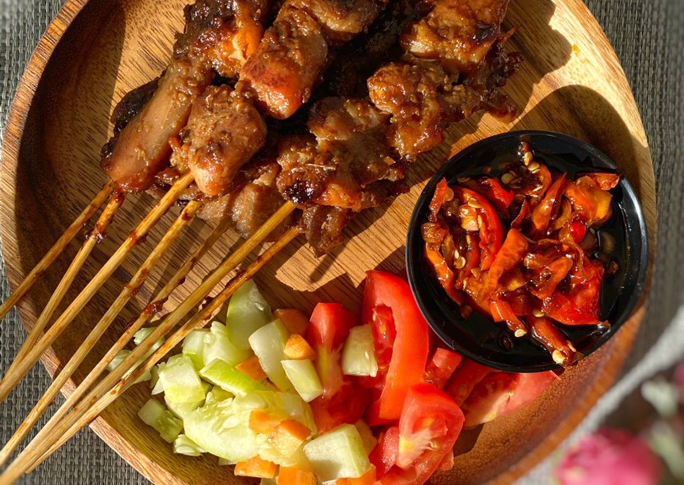 Sate ayam Maranggi ala rumahan