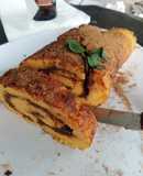Torta de laranja húmida saudável
