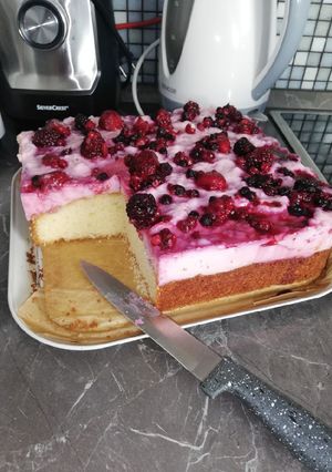 Erdei gyümölcsös"torta" 🍇🍓 recept fotója