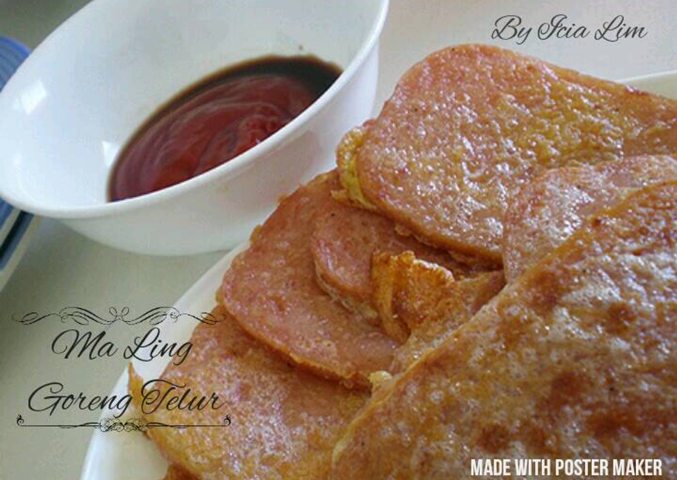Mo Ling/ma Ling goreng Telur (non halal)