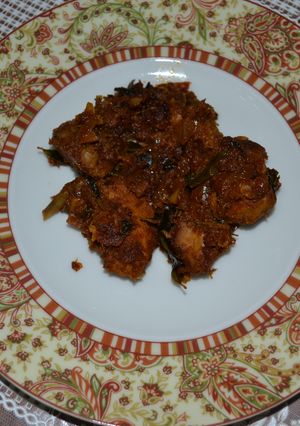A picture of Ginger Chicken.