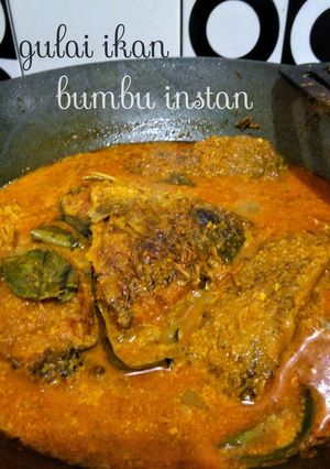 Foto resep Gulai Ikan Bumbu Instan