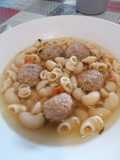 27. Sopa de albóndigas