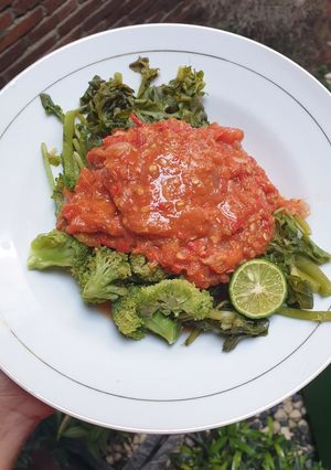 Foto resep Plecing sayur
