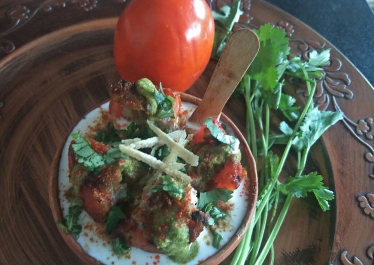 Steps to Make Homemade Tawa Roasted Tomato Chaat