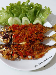 Foto resep Ikan kembung bakar rica