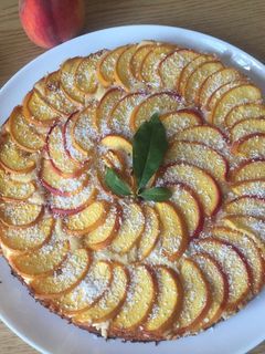 Фото ПП Чізкейк з персиками.