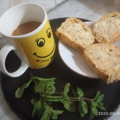 A picture of Pudina buns pav.