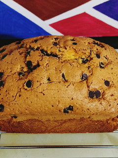 A picture of Chocolate Chip Tea Cake 🥧🥧.