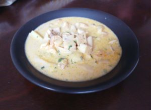 Una foto de Sopa de Mariscos con fideo
