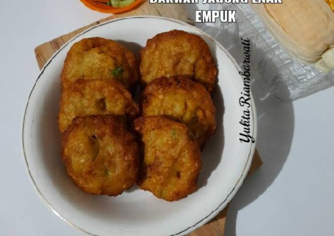 Resep 115. Bakwan Jagung Enak Empuk, Bikin Ngiler