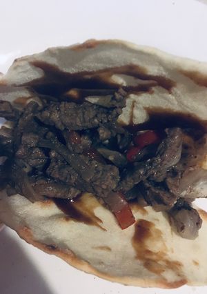 Una foto de Tacos fáciles de carne!