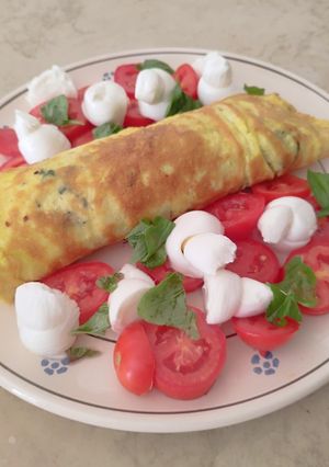 Foto di Rotolo di frittata con zucchine e camoscio d'Oro