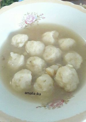 Foto resep Bakso ayam blender 2 (cetak tangan)