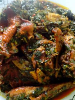 A picture of Vegetable soup with peri wrinkle.