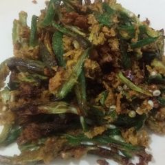 A picture of Kurkuri lady finger.