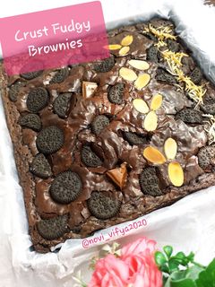 Foto resep 19. Crust Fudgy Brownies