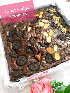 Foto resep 19. Crust Fudgy Brownies