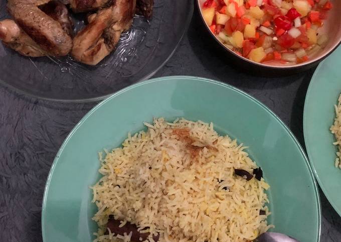 Ini dia! Resep termudah bikin Nasi Mandhi Ayam Panggang yang sempurna