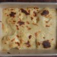 Coliflor con queso y salsa blanca