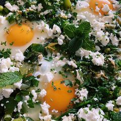 A picture of Green Shakshuka💚.