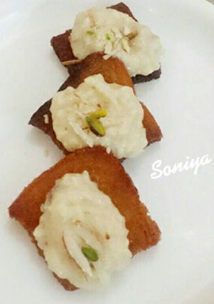 A picture of Shahi Tukda.