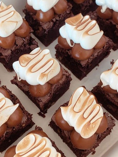 Una foto de Brownie de Chocolate