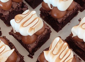 Una foto de Brownie de Chocolate