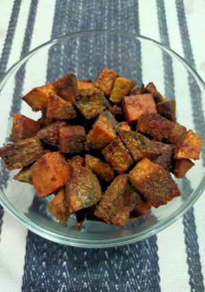 A picture of Elephant Yam Fry.