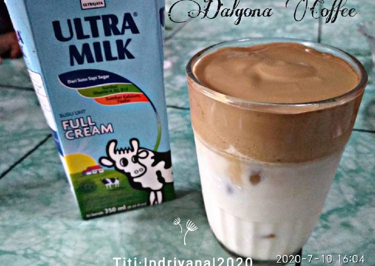 Resep Dalgona Coffee Enak Banget