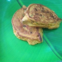 A picture of Besan breads.