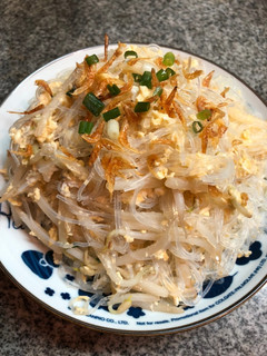 芙蓉芽菜炒粉絲 的食譜成品照片