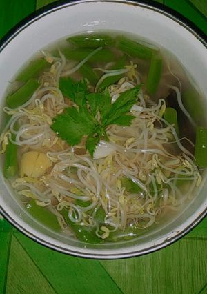 Foto resep Sayur tauge mix kacang panjang