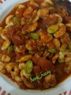 Foto resep Sambal udang pete