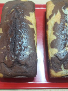 Una foto de Budín marmolado facilísimo