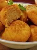 Croquetas de Secas amb butifarra i cansalada viada