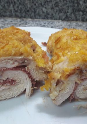 Una foto de Arrollado de pollo